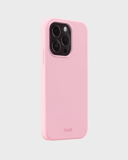 Holdit Silicone Case geschikt voor Apple iPhone 15 Pro - Pink