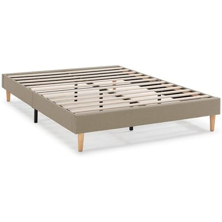 VS Venta-stock Gestoffeerd bed Aura 140x200 cm Beige