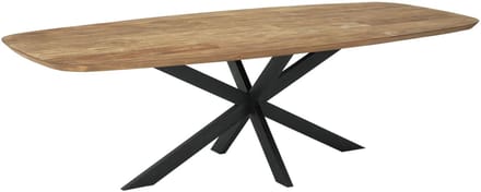 DTP Home Dining table Evo Danish oval 260,76x260x110 cm, recycled teakwood