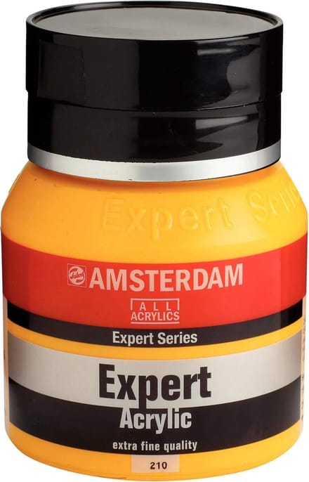Expert Series Acrylverf Pot 400 ml - Cadmiumgeel Donker 210