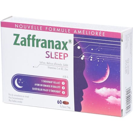 Zaffranax Sleep - Kwalitatieve nachtrust - 60 capsules