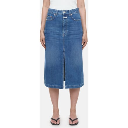 Closed Low Waist Skirt Mid Blue Größe: W28 | Midiröcke Outlet | Damen | Blau