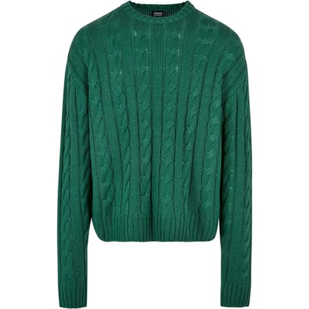 Urban Classics - Boxy Sweater/trui - 4XL - Groen