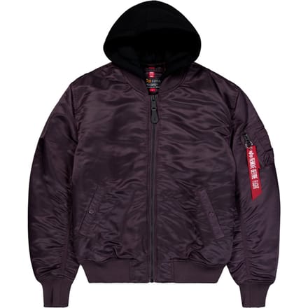 Geborduurd jack aan de achterkant Alpha Industries MA-1 ZH