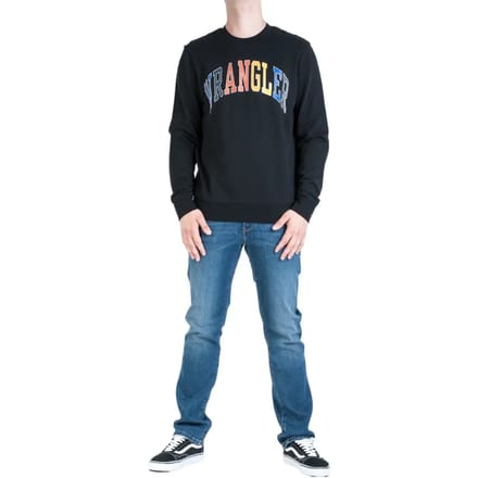 Wrangler sweatshirt Zwart-s