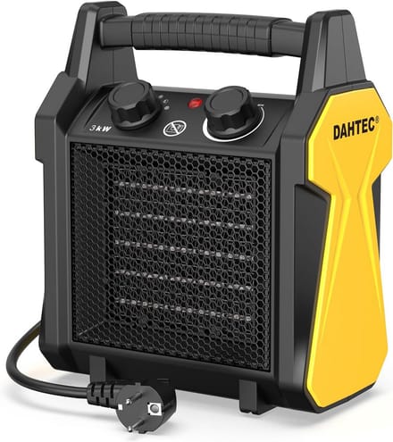 Draagbare Keramische Ventilatorverwarmer 3000W - Snelle en Veilige Ruimteverwarming