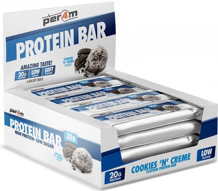 Per4m Protein Bar (12x62g) Cookies N\' Creme - Repen - Eiwit Repen