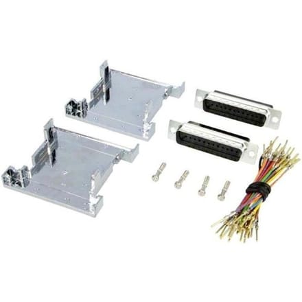 encitech GA-2525-MF-M-K D-sub adapter D-sub stekker 25-polig - D-sub bus 25-polig 1 stuk(s)