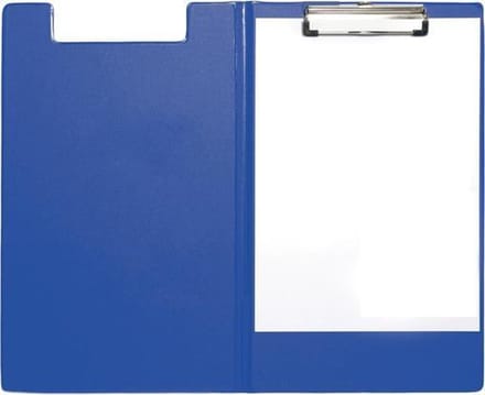 Seco klembord A4+ - met klep - blauw