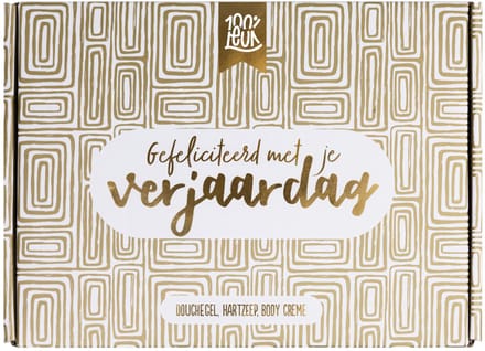 100%LEUK - Brievenbuspakket - Fijne verjaardag