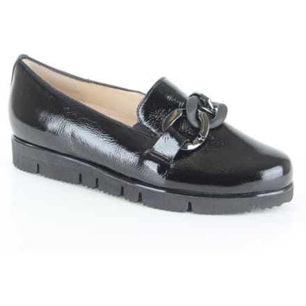 Hassia 301536-0100 dames instappers gekleed