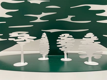 Alessi Barkplace Tree Boompjes Set Wit 4 Stuks