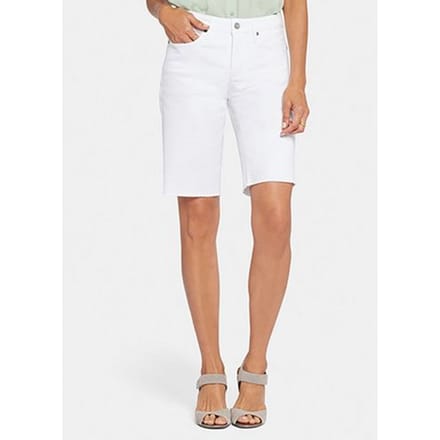 Boyfriend Short Wit Premium Denim | Optic White