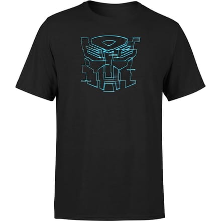 Transformers Autobot Glitch Unisex T-Shirt - Zwart - S