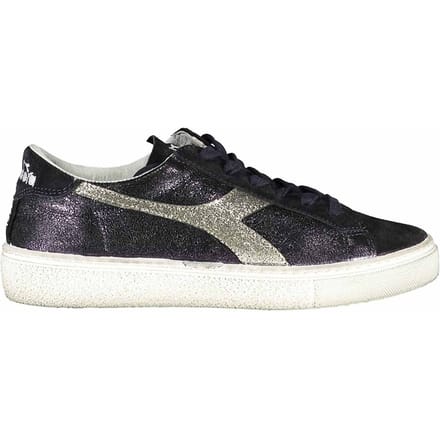 Diadora Montecarlo Glitter Vuil Dames Navy Sneakers