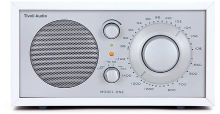 Tivoli Audio - Model One - FM/AM Radio - Wit/Zilver