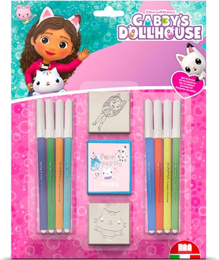 Gabby's Dollhouse Gabby'S Dollhouse Stempelset 11-Delig