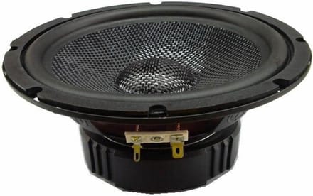 Midrange Bass Luidsprekers - Woofer Geluid Luidspreker - Home Theater Auto - Glasvezel Membraan - 6.5 inch - Zwart