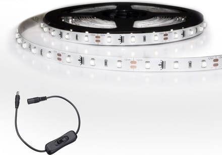Led strip 2 meter Koud Wit Premium 240 Leds - Complete set
