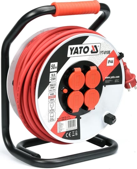YATO Kabelhaspel 50 m YT-8108