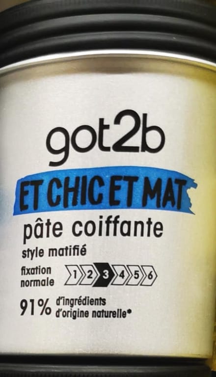Haarstylingpasta - Matte Afwerking - Normale Hold - Niet Plakkerig - Pot van 100 ml