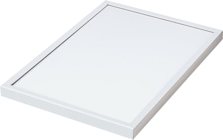 Aluminium kliklijst - wit - spitse hoek A3 - 420 x 297 mm