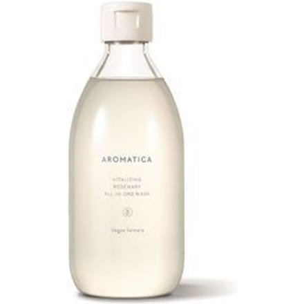 Aromatica, Vitalizing Rosemary All-in-One Wash, 10.1 fl oz (300 ml) white