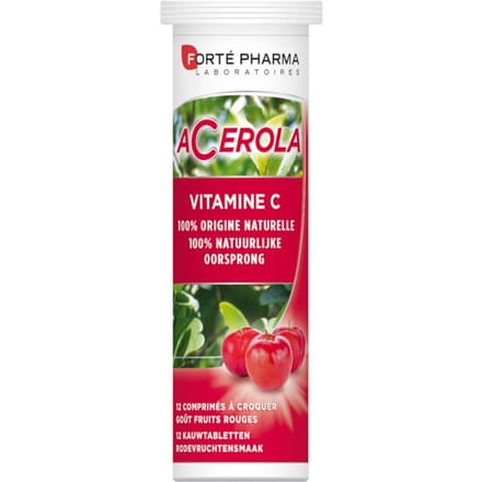 Forté Pharma Energie Power Acérola Ontdekkingsformaat 12 Zuigtabletten