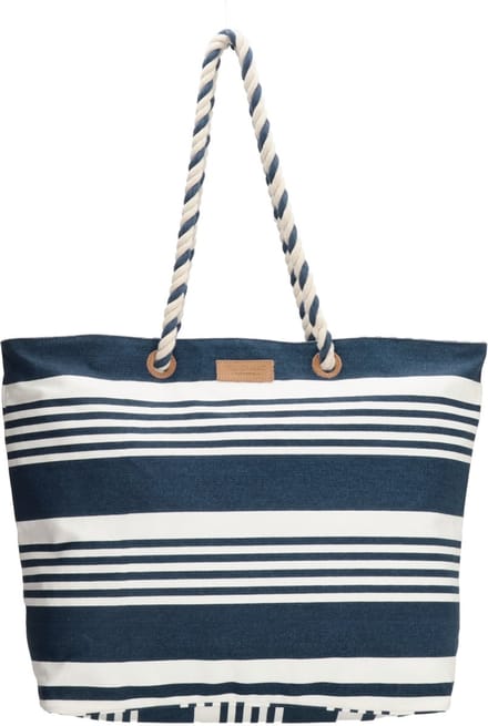 PE-Florence Leisure Strandtas - Navy Wit