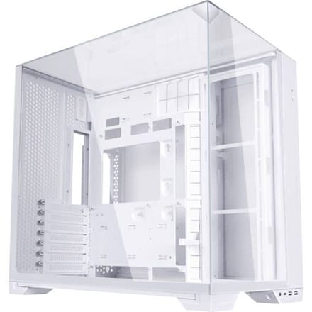 Lian Li O11 Vision Compact, Midi-Tower, E-ATX, Tempered Glass - weiß Midi-tower PC-behuizing, Gaming-behuizing, Behuizing Wit