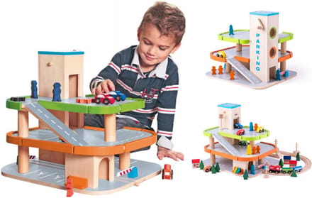 Woody garage hout met lift