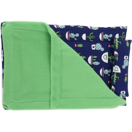 Reptielen Slaapzak Wasbaar Comfortabel Warm Handig Baardagaam Deken blue