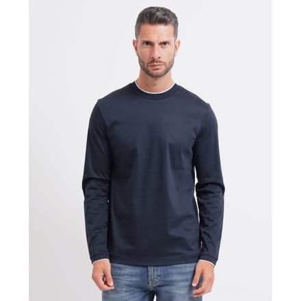 Boss T-shirts en Blue Polo