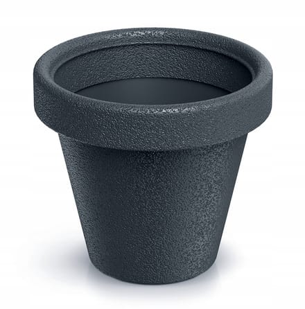 Prosperplast Origina - Bloempot - Antraciet - 23,8 cm - Kunststof