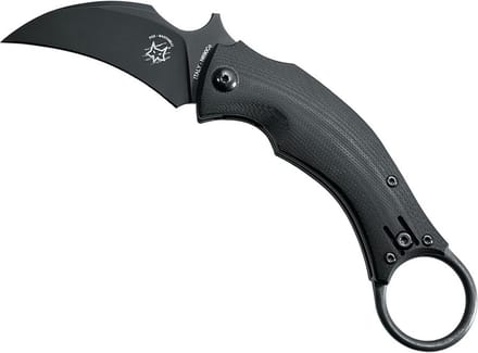 Fox black bird bastinelli karambit black