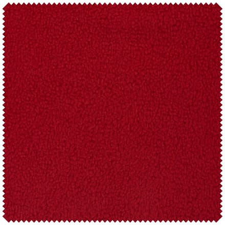 Fleece stof "Antipeeling", uni - Rood
