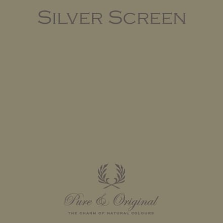 Pure & Original Licetto Afwasbare Muurverf Silver Screen 1 L