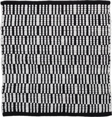 Sealskin -  Bandra Badmat 60x60 cm - Katoen -  Zwart