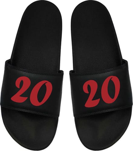 Cadeau Sint - Cadeau Kerst - Cadeau 20 jaar - Cadeau Badslippers - rood 48