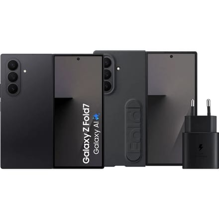 Samsung Galaxy Z Fold 7 512GB Zwart 5G + Accessoirepakket