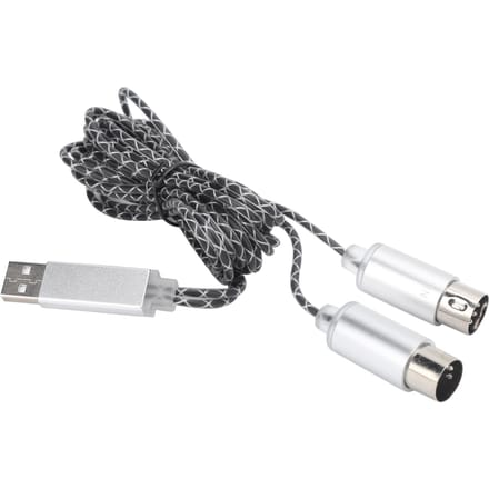 MIDI-kabel Transfer USB TPE-omhulling Elektronisch Piano naar Computer Bewerkingsverbindingskabel gray