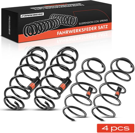 Frankberg 4x Veer Vooras Achteras voor Citroën C4 II B7 DS4