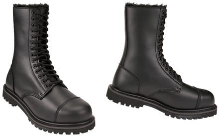 Brandit - Phantom Fur Liner 14 Eyelet Veterlaars - 43 Shoes - Zwart
