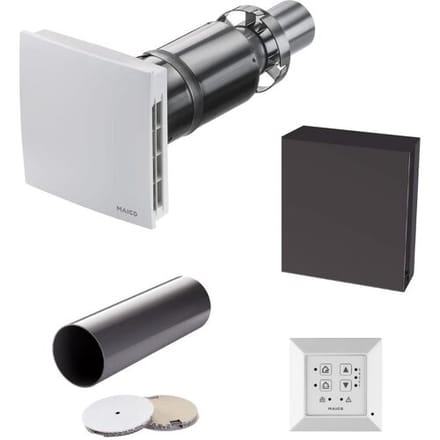 MAICO PPB 30K comfort ventilation regenerative complete set 0093.1651