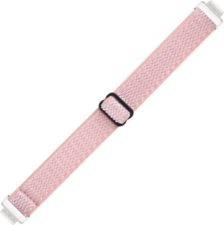 Nylon bandje - geschikt voor Fitbit Inspire 2 / Ace 3 - roze