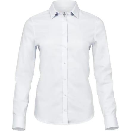 Tee Jays - WomenÂ´s Stretch Luxury Shirt - White maat M