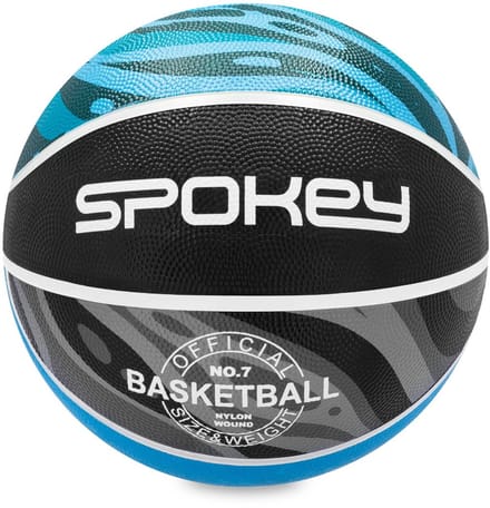 Spokey Victorior Basketbal - Blauw / Grijs / Zwart - Maat 7