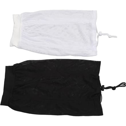 2 STUKS Net Plopping Cap Verstelbaar Multifunctioneel Herbruikbare Net Plopping Bonnet met Trekkoord voor white