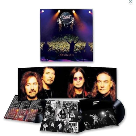 Black Sabbath LP - Reunion - voor Geen - standaard