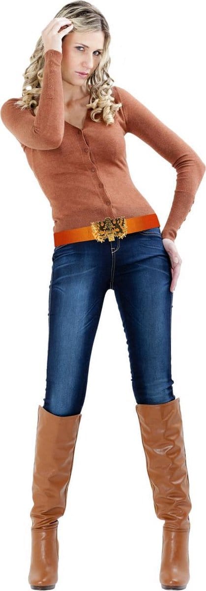 Riem Oranje met Leeuwenlogo